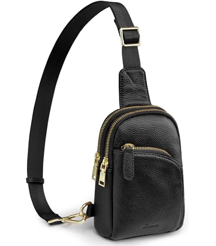 Vintage Crossbody Backpack Sling Bag Faux Leather RFID Mini Sling Bag Men Women RFID Blocking Crossbody Backpack  main image 4