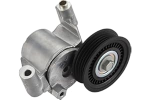 binopoly 39368 Drive Belt Tensioner Assembly With Pulley For 2012-2022 Ford Focus/Fusion/Mustang/Taurus/EcoSport/Edge/Escape/Explorer Lincoln MKZ/MKC OE#39368 DS7E6A228AA 39351 89740 CM5E6A228AA