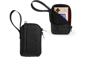 Storage Bag Case for Nintendo Game & Watch, Protective Carrying Case Portable Organizer, 600D Oxford Snowflake +210D Nylon Fa
