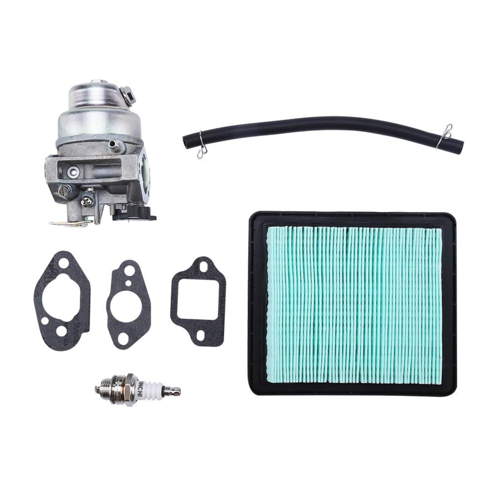 KSTE Parts Carburettor, 16100-Z0L-023 Carburetor with Air Filter for GCV135 GCV160 GC135 GC160 Engine HRB216 HRT216 Lawn Mower Parts Kit (Random color of accessories)
