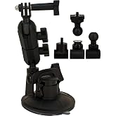 Panavise 13150 ActionGrip 3-In-1 Suction Cup Camera Mount Kit (Matte Black)