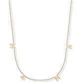 PAVOI 14K Gold Plated Mom Necklace for Women - Cubic Zirconia Mama Necklace Gold Jewelry Gifts for Mothers Day - Dainty Pendant New Mom Jewelry