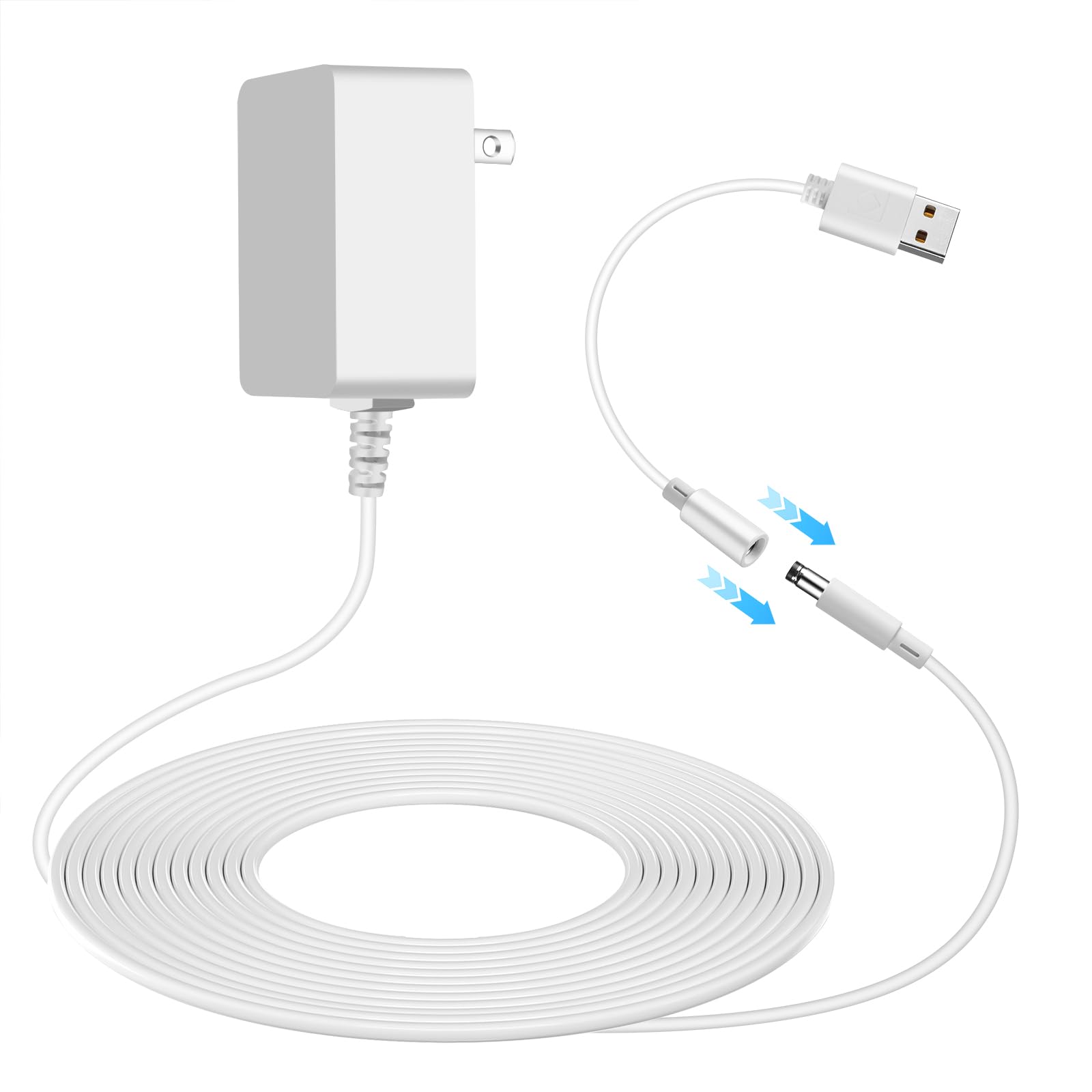 Photo 1 of Baby Swing Power Adapter with USB Cord, Baby Swing Charger Fit for Ingenuity Swing for InLighten, InLighten Soothing, Anyway Sway, ConvertMe, Swing n Go Deluxe, SimpleComfort, Cozy Spot, Every Season