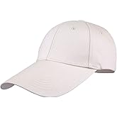 Sportmusies Ajustable Extra Long Bill Baseball Cap Men Women 100% Cotton Visor Hat