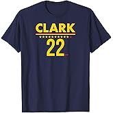 BreakingT Caitlin Clark: IND 22 - Indiana Basketball T-Shirt, Small, Blue