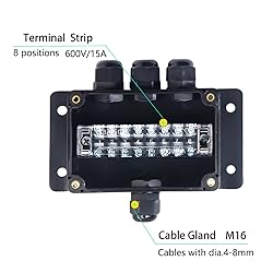 YETLEBOX Watertight Junction Box, IP67 Waterproof