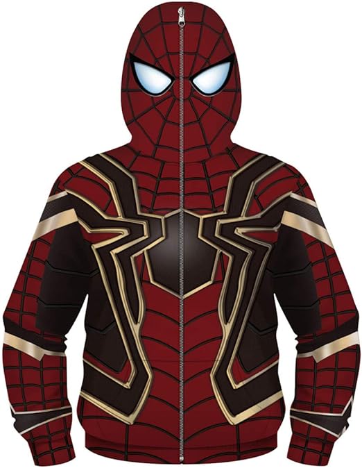 girls spiderman hoodie