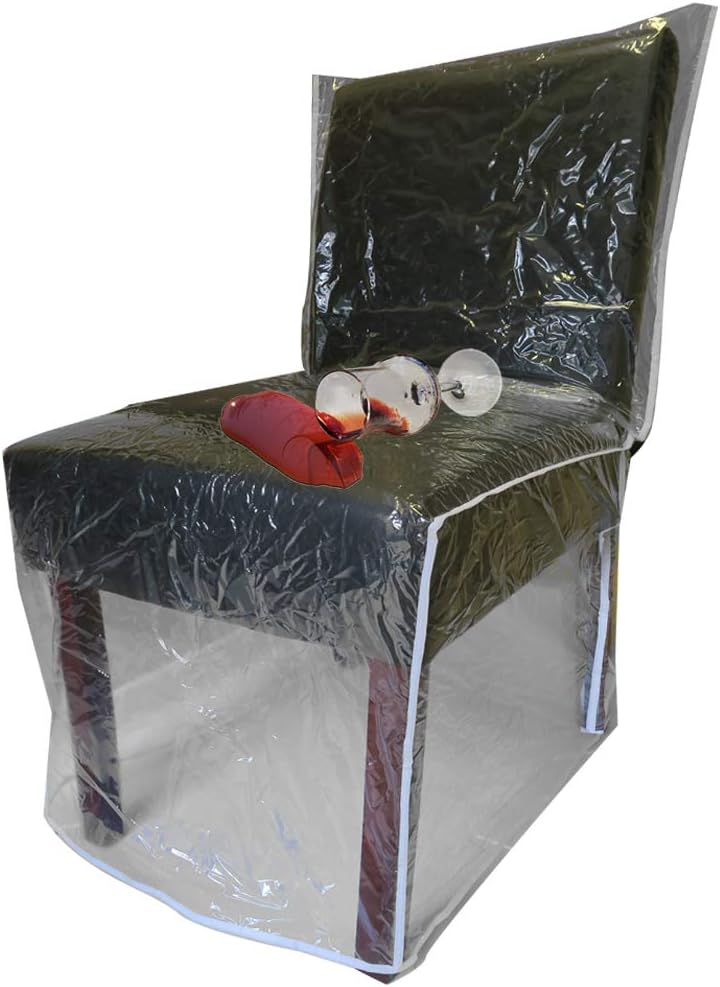 Evelots Dining Room Chair Protector-Clear-No Dust/Spill/Pet Hair/Pet Claws-Set/4: Home & Kitchen