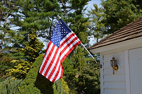 Valley-Forge-Flag-25-x-4-Foot-Nylon-US-American-Flag-Kit-with-5-Foot-Aluminum-Spinning-Pole-and-Bracket