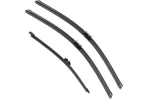 RAINTOK Windshield Wiper Blades Replacement for Volvo XC90 2016 2017 2018 2019 2020 2021 2022 Original Factory Quality Front Rear Wipers Blade Set for My Car - 24" 20" 15" (Pack of 3)