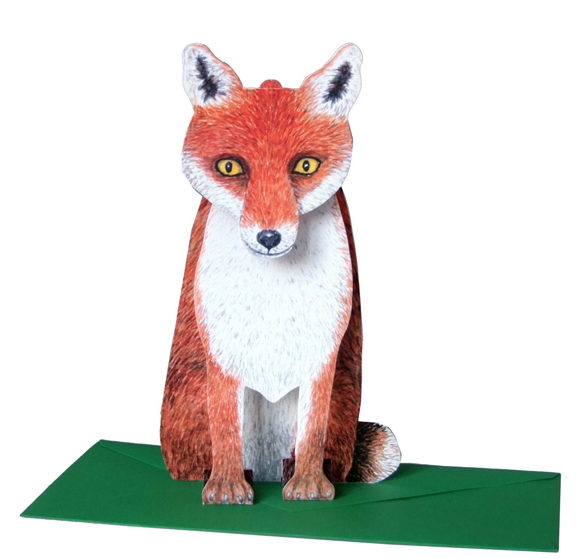 Pop Up Card Fox A Folded 3d Card Of Red Fox Can Easily Stand On A Table 3d Greeting Card Fox Buy Online In Faroe Islands At Desertcart Close up of a red fox standing in the garden with flowers near house in a suburb of london, summer in uk wild red fox standing on the rock in high tatra mountains, slovakia. desertcart