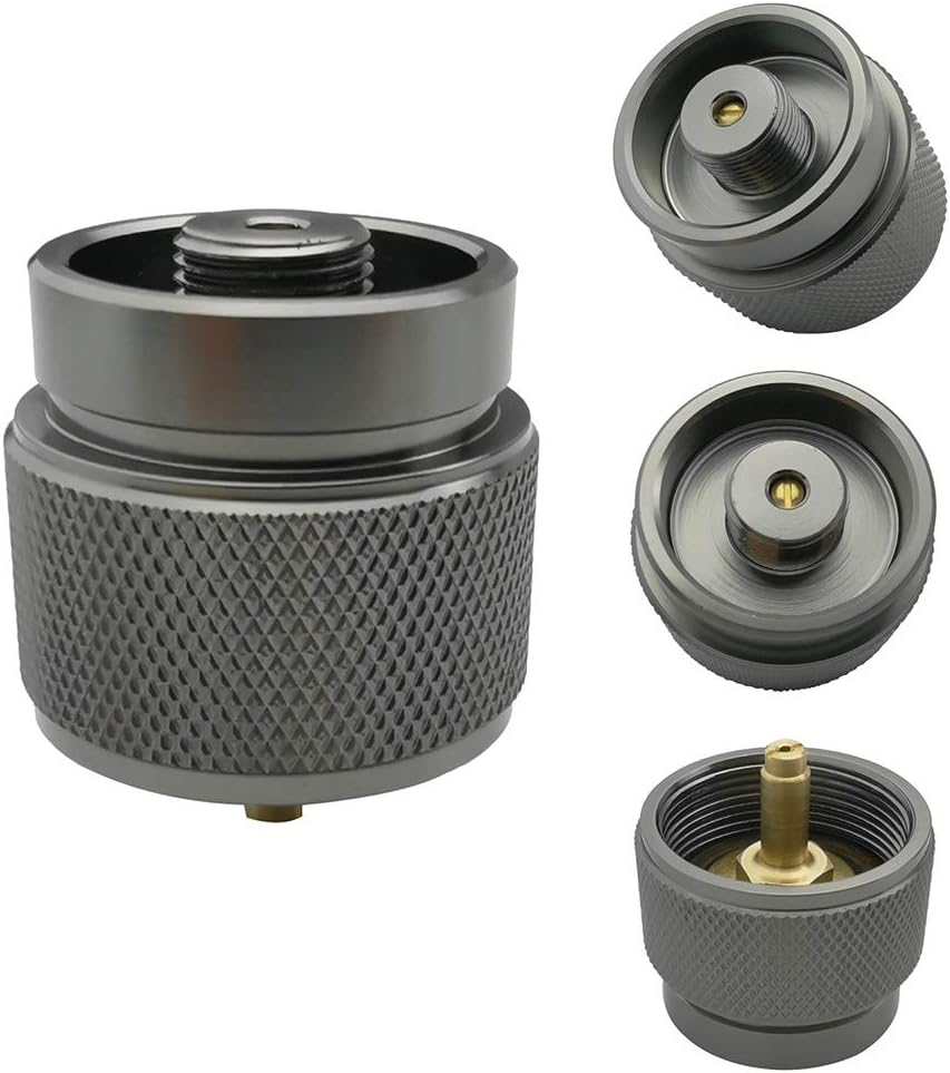 Gas Canister Adapter，Gas Canisters for Camping Stove, Weed Burner Gas