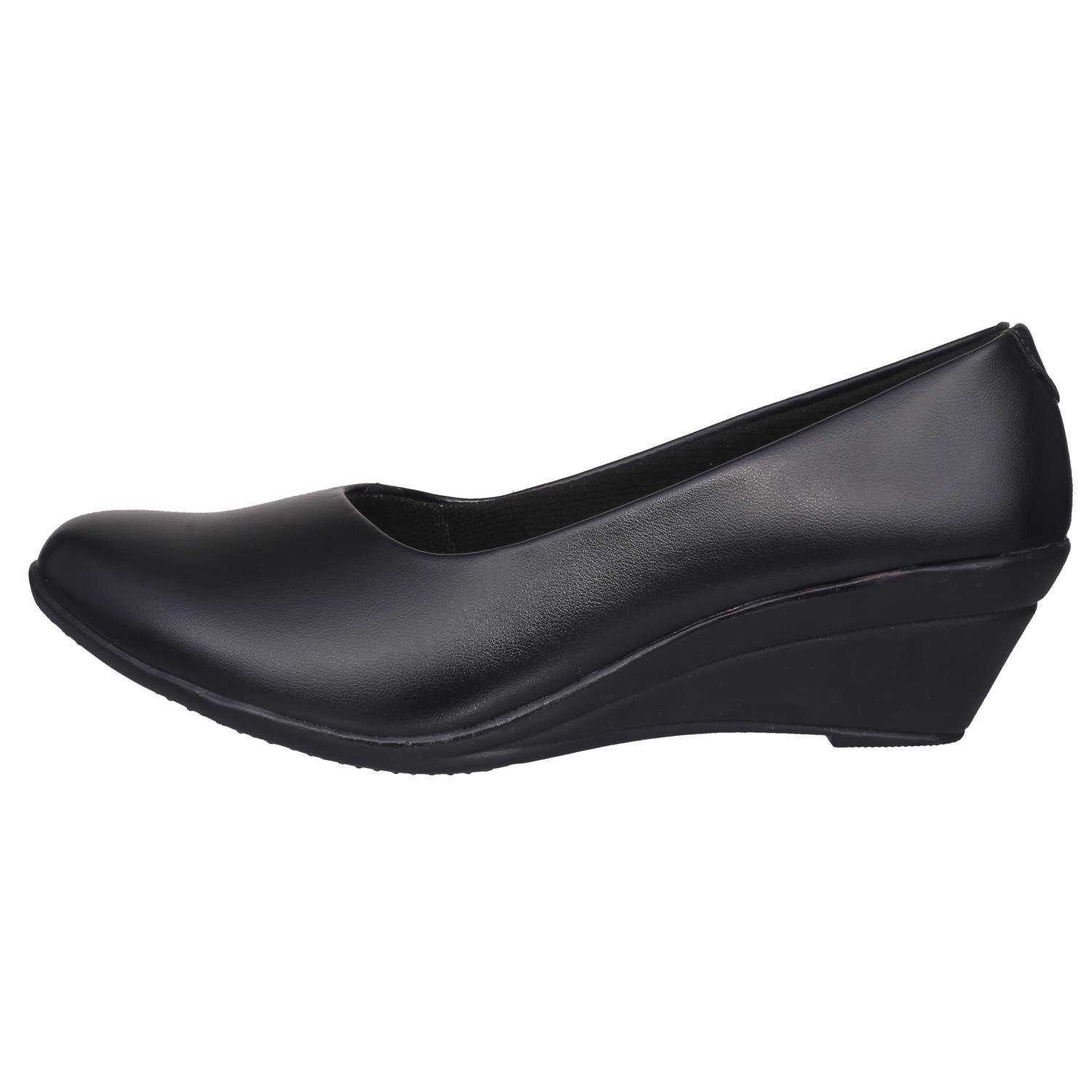 1 walk women's synthetic leather bellies (black)