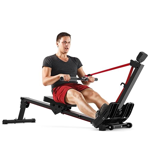 Uae Rowing Machine iHomey Rowing Machines for Home Use, Foldable Rowing Machine, Elastic ...