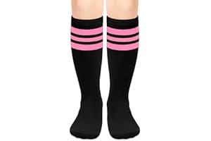 Sarfel Kids Soccer Socks Toddler Baseball Socks Youth Softball Sock Boys Football Sock Team Sports Girls Athetic Accessory