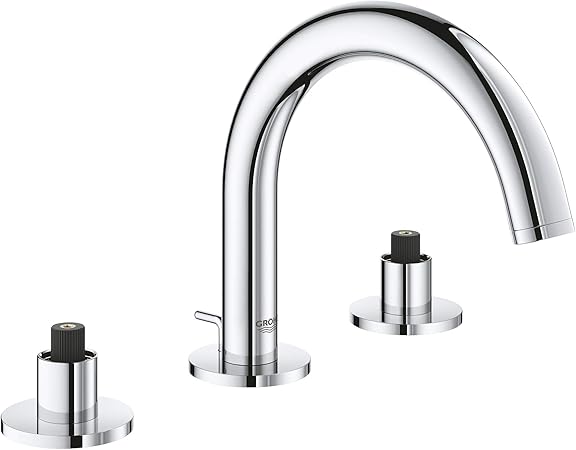 Grohe 20072003 Atrio 8 Widespread Two Handle Bathroom Faucet S