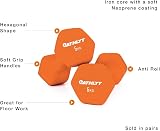 Athlyt Neoprene Dip Dumbbell Set 2 x 6kg Black view 6