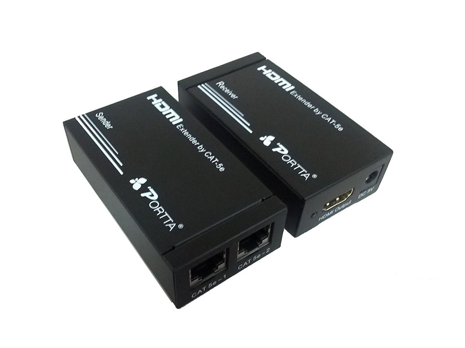 Buy HDMI Extender, 60M Portta HDMI Extender over Single UTP CAT5e