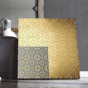 Canvas Wall Art Gold Abstract Painting Artwork...