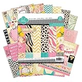 Heidi Swapp Sugar Chic Paper Pad, 12 by 12-Inch