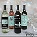 Home Sweet Home - Housewarming Gift for Women and Men - Wine Bottle Label Stickers - Set of 4