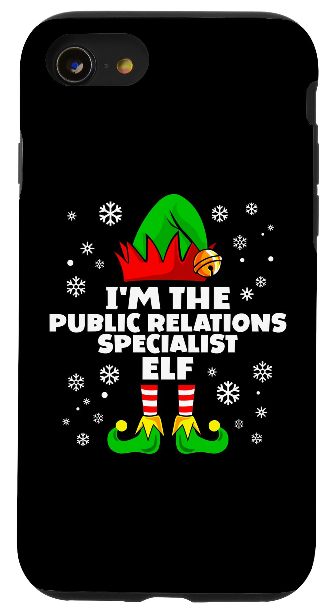 iPhone SE (2020) / 7 / 8 Funny Public Relations Specialist Elf Matching Christmas Case