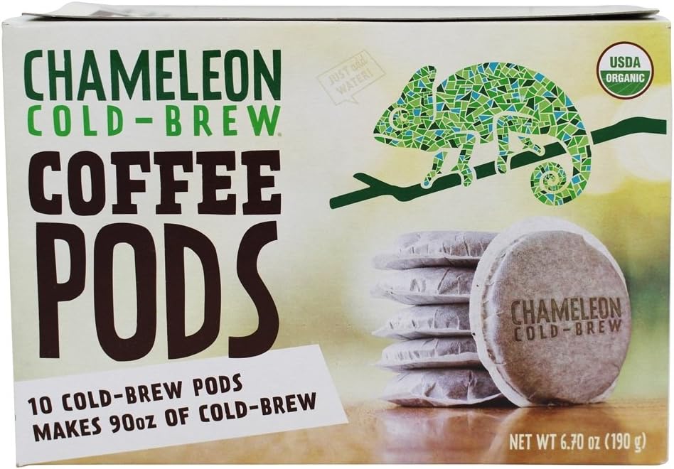 Chameleon Cold-Brew - Organic Cold Brew Coffee Pods - 10 Pod(s)