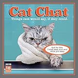 Cat Chat 2019 Wall Calendar by