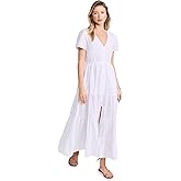 Playa Lucila Women's Button Maxi Dress