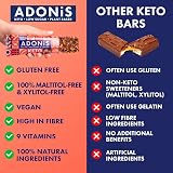 Adonis Pecan, Hazelnut & Cocoa Keto Bars 16x35g Vegan Gluten Free view 5