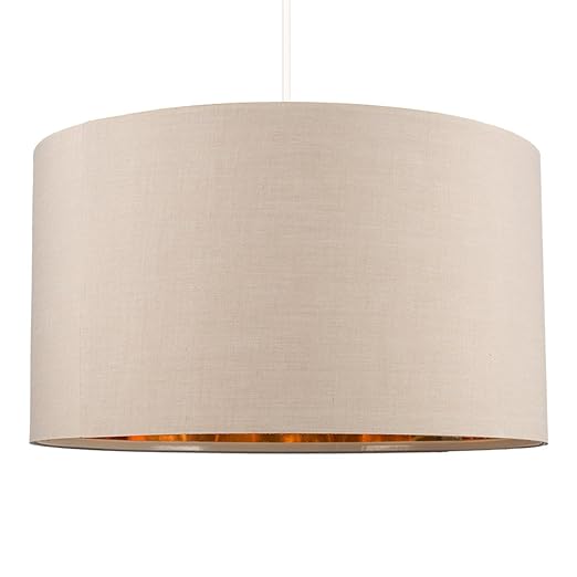 Extra Large Modern Cylinder Ceiling Pendant Drum Light Shade In A