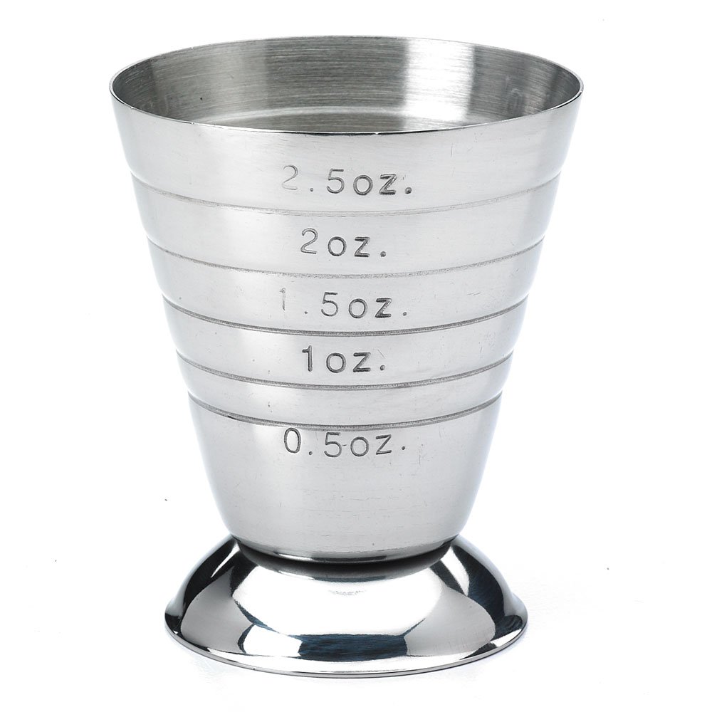 Bar Fly M37069 Measuring Cup, Stainless Steel, 2.5 oz.