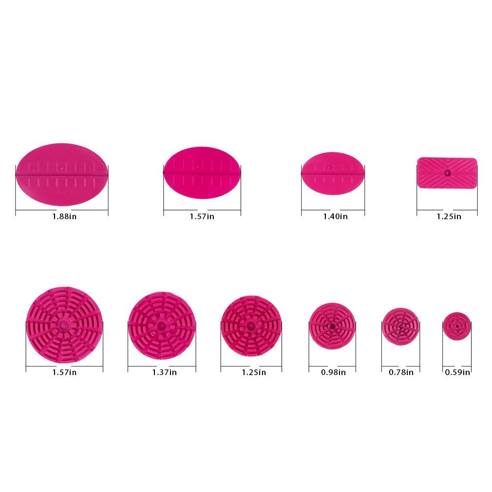 LucaSng 51 Pcs Car Body Paintless Dent Puller Removal Repair DIY Tools Kits with Car Hot Gun/Glue Sticks/Dent Lifter/Suction Tab/Dent Hammer/Bridge-Silver