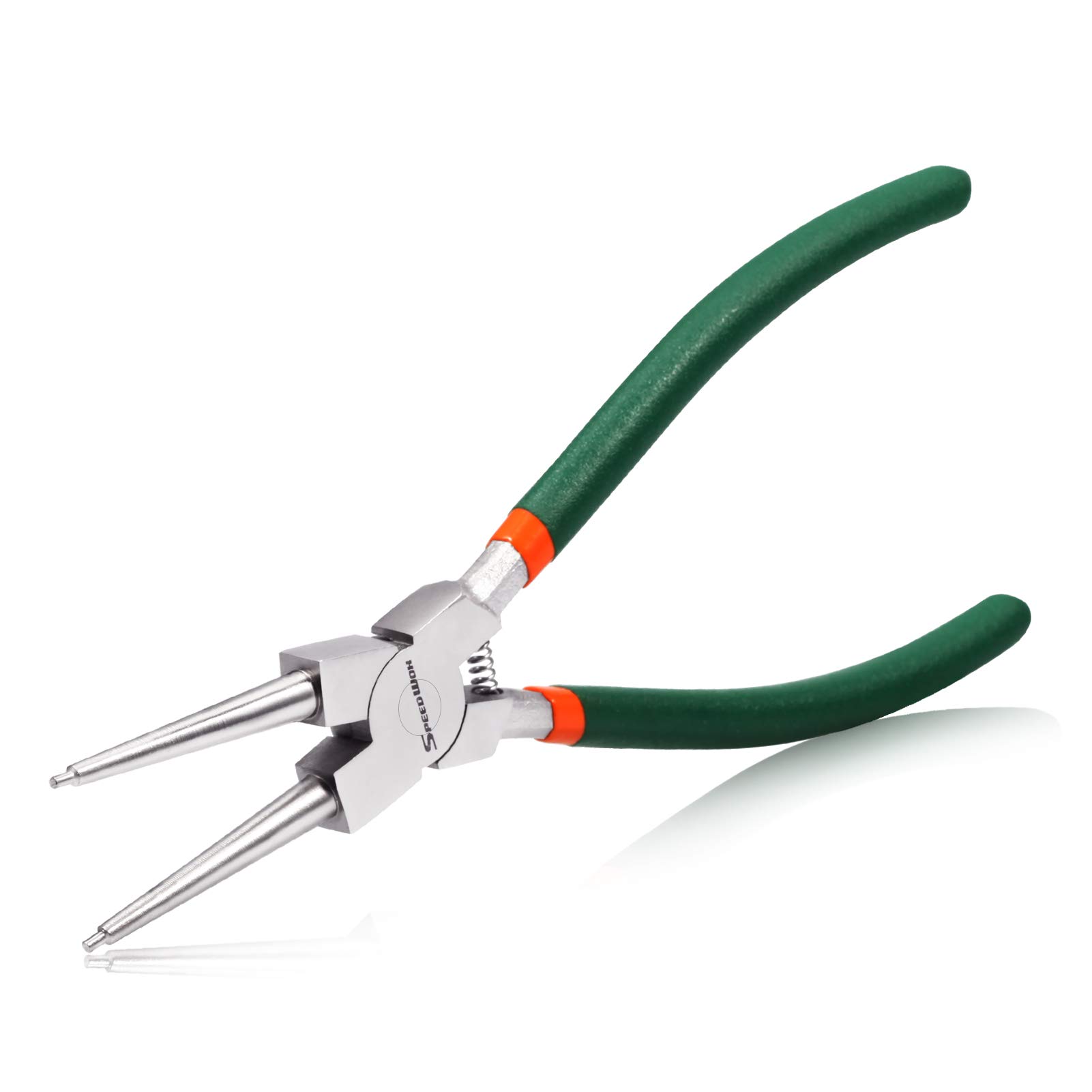 SPEEDWOX 9-Inch Snap Ring Pliers, Internal Circlip Pliers Kit, Tip Diameter 0.09 Inch, Precision Retaining Ring Pliers, Straight Jaws for Ring Remover Retaining