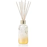 Capri Blue Glimmer Reed Diffuser Set - Includes Diffuser Sticks, Scented Oil, and Decorative Glass Bottle - Home Decor Room Freshener - Home Fragrance (Volcano, 8 fl oz)