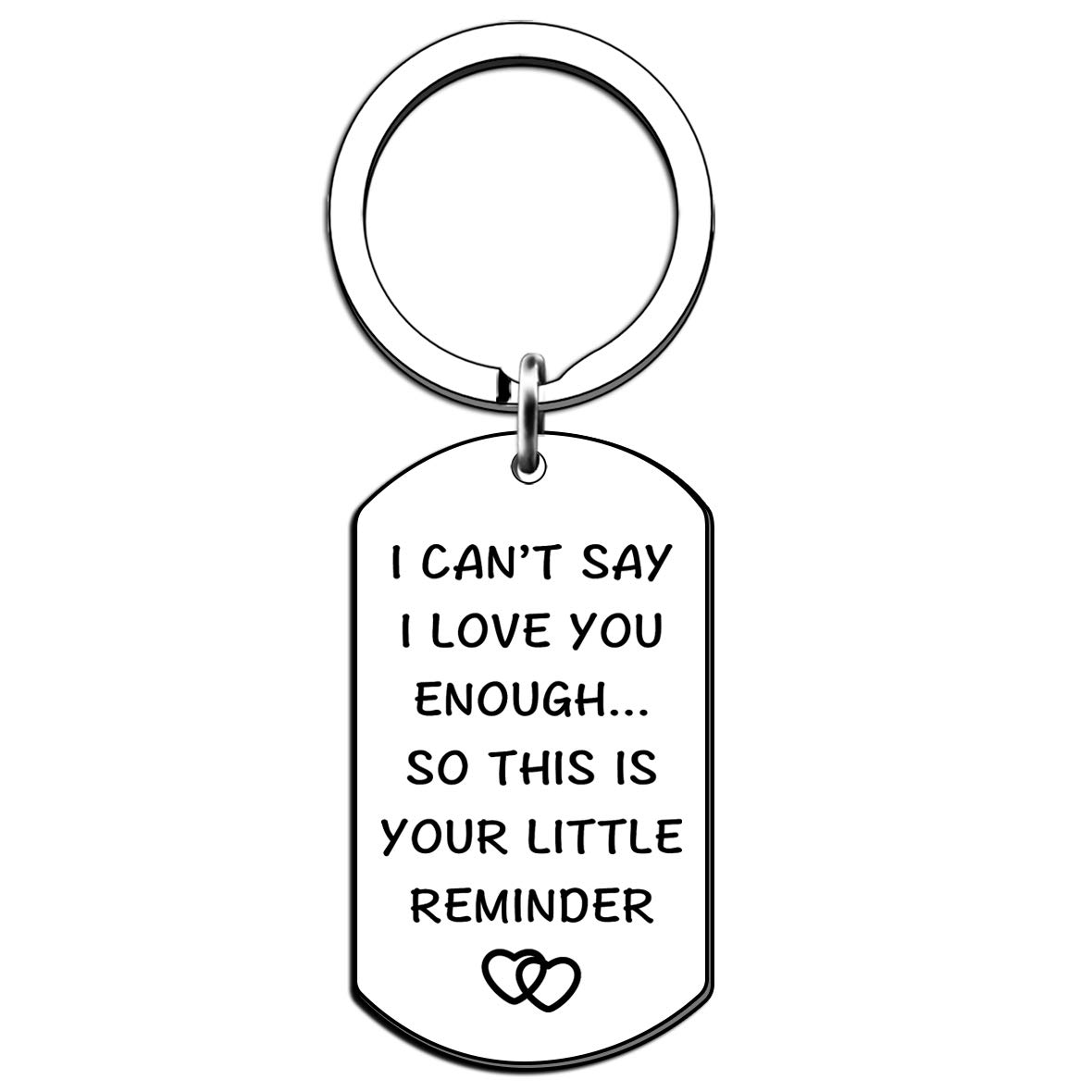 JMIMO Couple Keyring Gifts for Him Her Husband Wife Boyfriend Girlfriend I Love You Keyring Anniversary Wedding Presents Christmas Valentines Birthday Gifts for Women Men