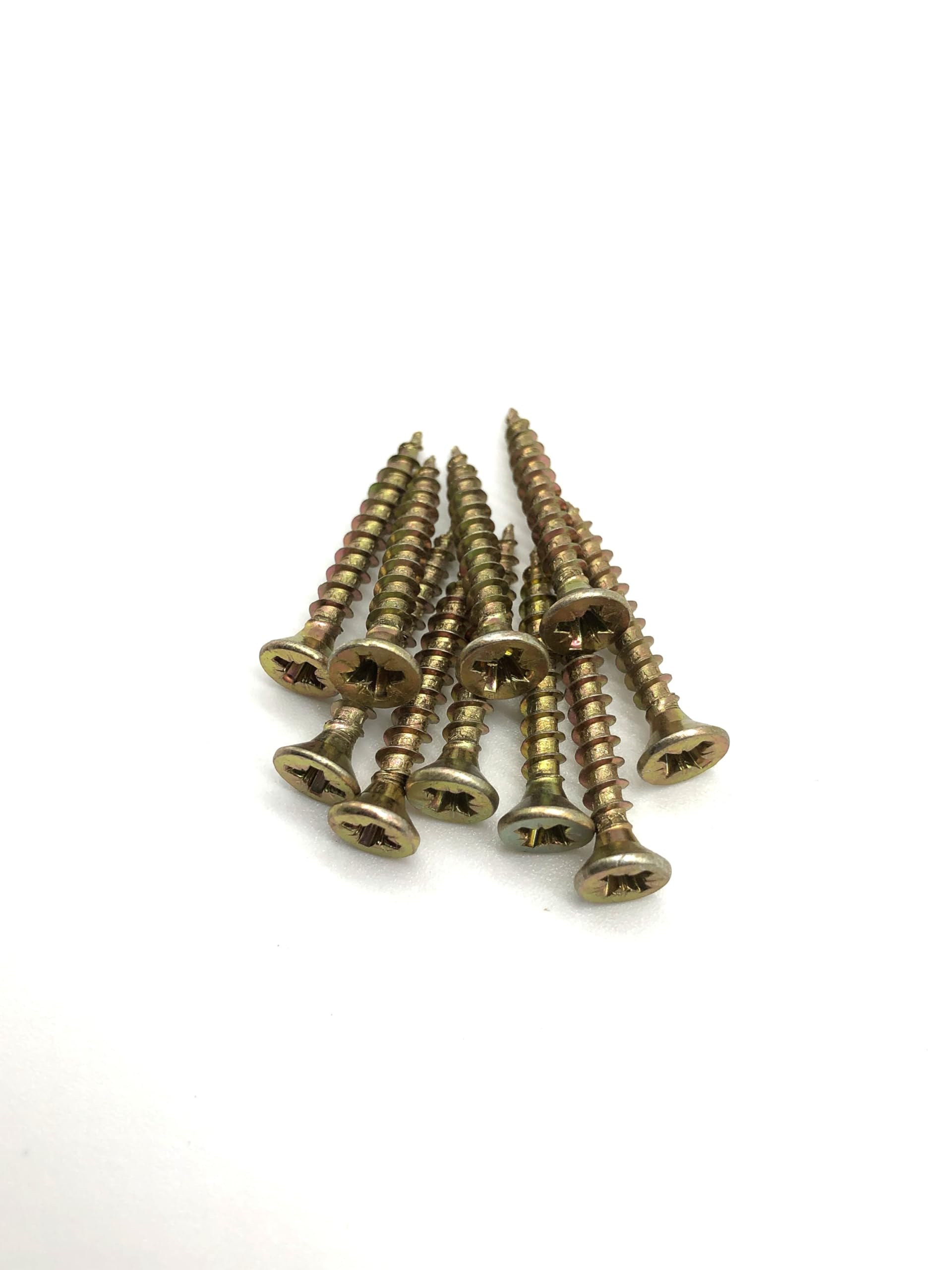 200 Pcs Box of Wood Screws 3.5mm x 25mm Double Countersunk Premium Easy Drive Woodscrews