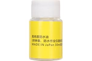 Qiilu Waterproof Watch Gasket Repair Oil for Sealing Grease - Professional Silicone Lubricant,30ML for Watch Maintenance and