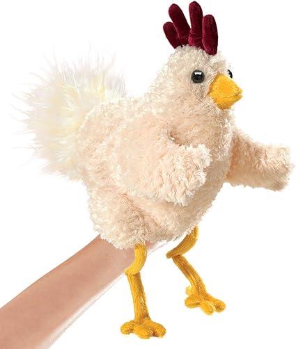 folkmanis chicken puppet