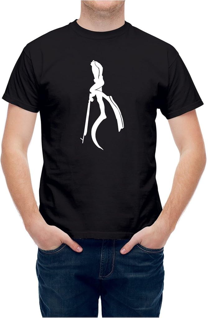 T shirt Spearfishing Diving Black XXL Amazon.ca Clothing, Shoes