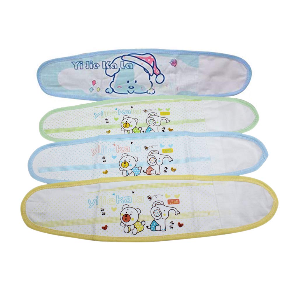 Liitrton 4 PCS Cartoon Pattern Cotton Baby Infant, Random color, Size No Size : Baby