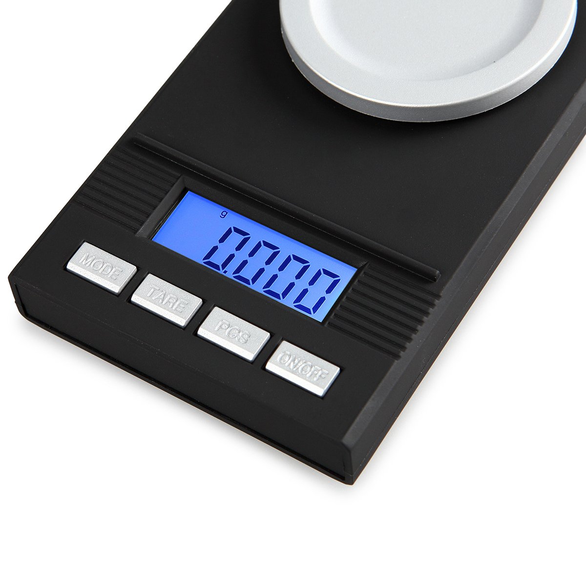 WAOAW Digital Milligram Scale 50 X 0.001g Reloading Jewelry Scale