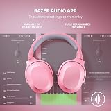Razer Barracuda X Wireless Gaming Headset Quartz Pink Dual Wireless view 6