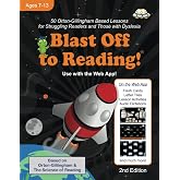 Blast Off to Reading!: 50 Orton-Gillingham Based Lessons for Struggling Readers and Those with Dyslexia