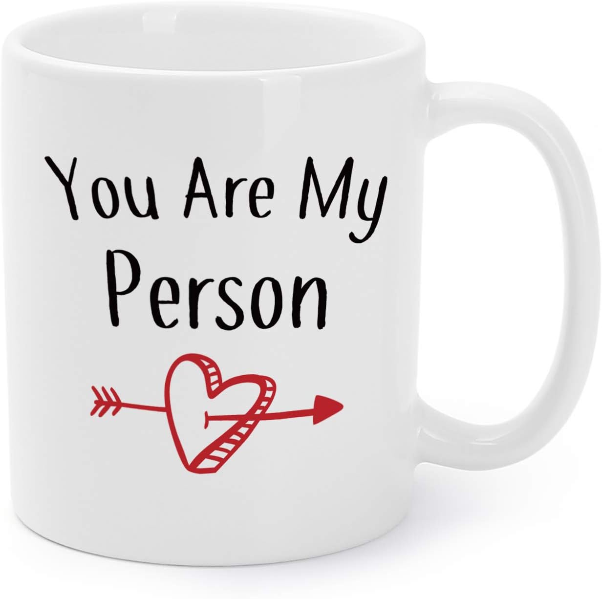 Mugaholics Mother's Day Gift Mugs You Are My Person Funny Coffee/Tea Cup for for Men/Women Gag New Year/Birthday/Christmas/Holiday Presents for Boyfriend/Girlfriend/Husband/Wife - 11 Oz - VD-2