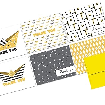 Amazoncom Origami Thank You 36 Thank You Note Cards