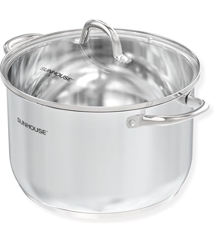 Amazon.com: ExcelSteel 551 Stockpot with Encapsulated Base, 20
