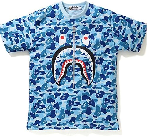 Juniors Casual Fashion Crewneck T Shirt Shark Camo Tees Tops for Teens