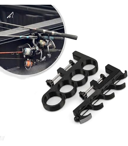 Fishing Rod Holder for Ford Maverick Bed Rail(2 Pick) | Cargo Management Rail Mount