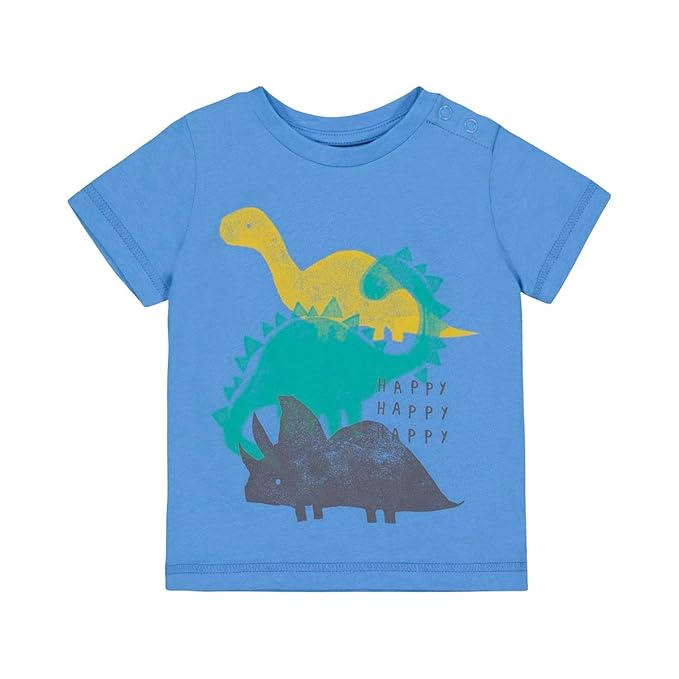 Baby Boys Animal Print Regular Fit T-Shirt